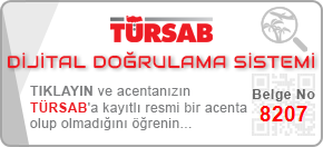 TÜRSAB Dijital Doğrulama Sistemi – Belge No 8207